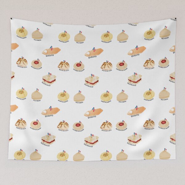 Item preview, Puerto Rican Bakery Boricua Desserts Polvorones Quesito Besitos de Coco Pastelillo Mantecadito designed and sold by byDarling.