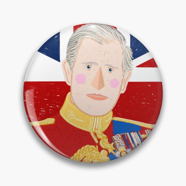 Item preview, King Charles III Against a Union Jack Background designed and sold by Adam Regester.