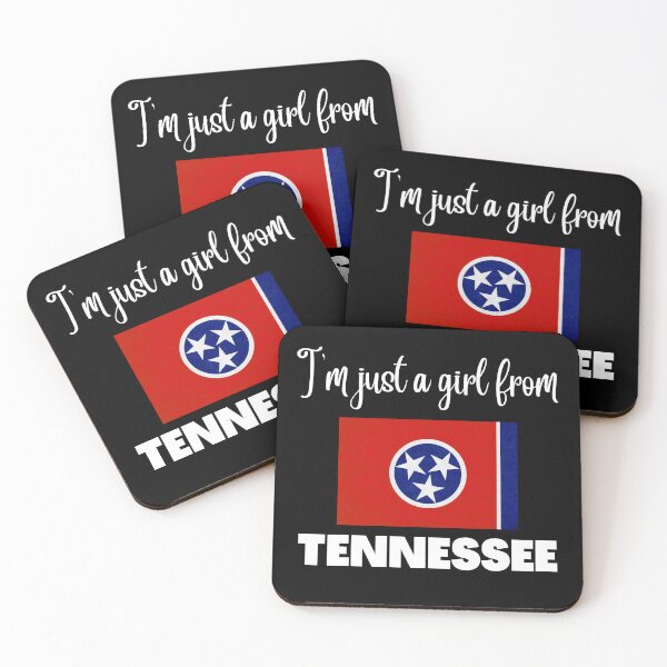 Item preview, I’m just a girl from Tennessee- State pride design for women and girls designed and sold by DesignsByDaddy.