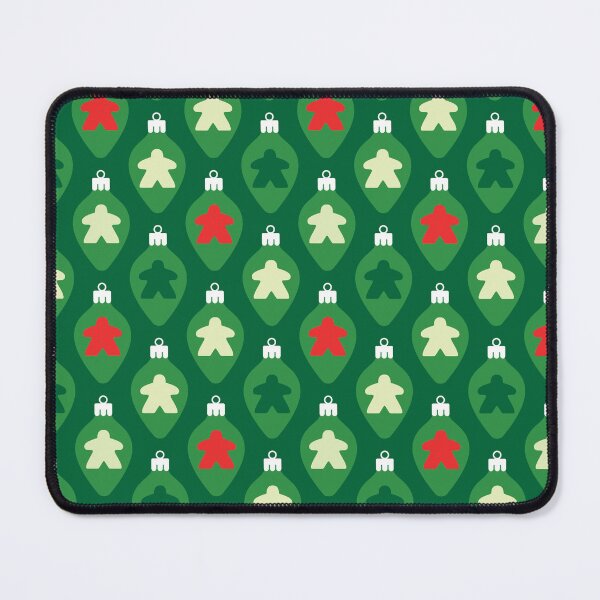 Item preview, Meeple Board Game Christmas Ornament Pattern designed and sold by BeamGeeks.