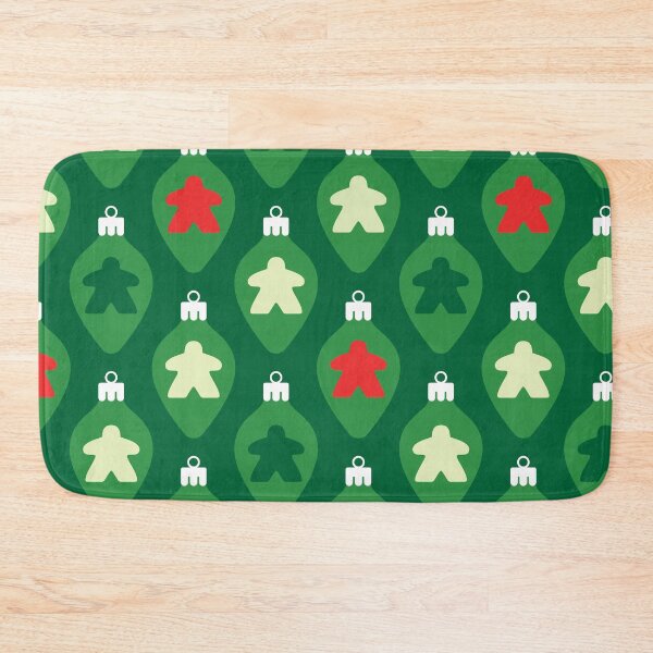 Item preview, Meeple Board Game Christmas Ornament Pattern designed and sold by BeamGeeks.