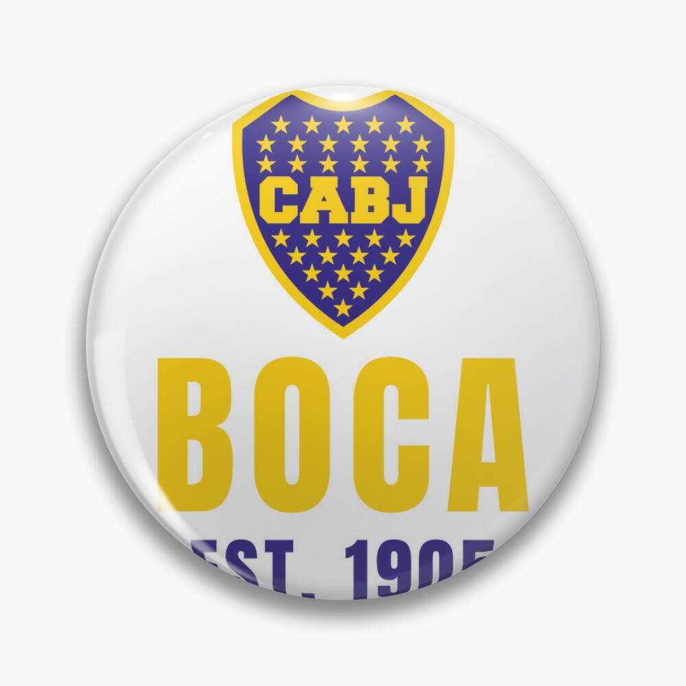 Boca Juniors Argentina retro badge t shirt camiseta