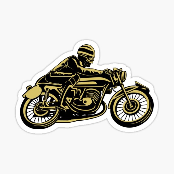 Item preview, Vintage motorcycle riding  designed and sold by Mansn.