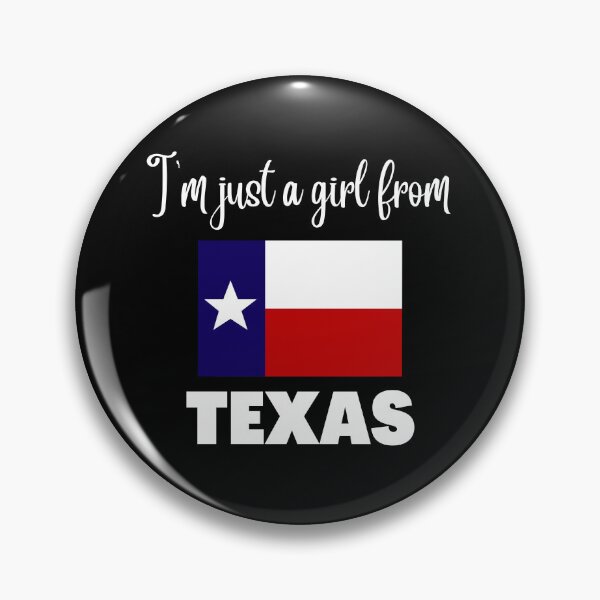 Item preview, I’m just a girl from Texas- State pride design for women and girls designed and sold by DesignsByDaddy.
