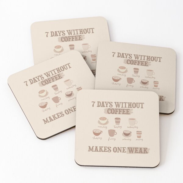 Item preview, Coffee Statement Quote Minimalist designed and sold by nyxartsph.