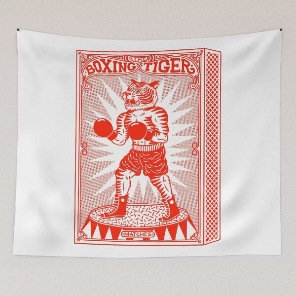Item preview, Safety Matches Boxing Tiger designed and sold by Yeaha.