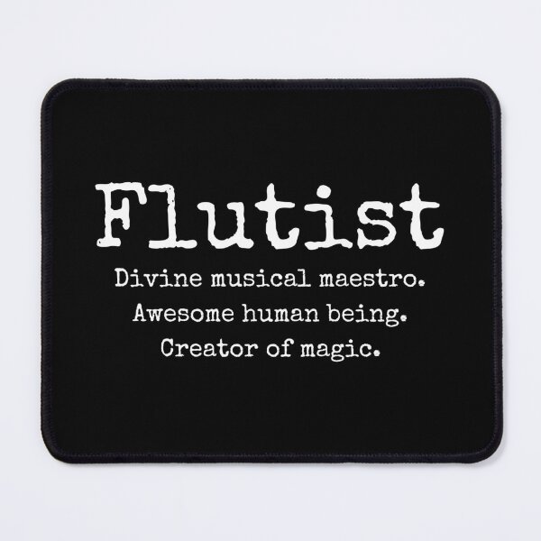 Item preview, Flutist Meaning For Flute Player And Orchestra Musicians As A Jazz Flutist designed and sold by Funwithmusic.