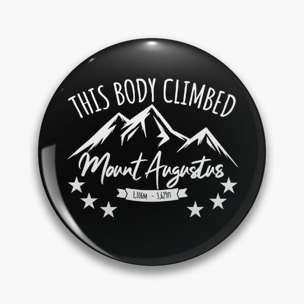 Item preview, This Body Climbed Mount Augustus designed and sold by LegsMiserable.