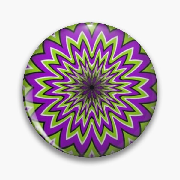 Item preview, stain fractal violet green opt art designed and sold by OptLuv.
