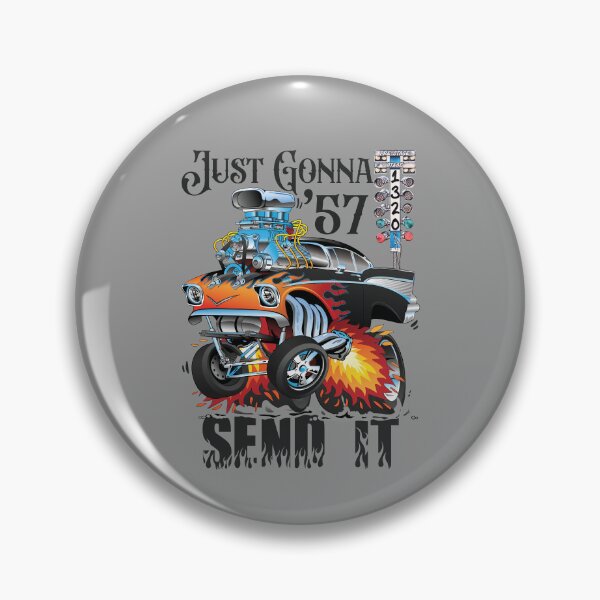 Item preview, Drag Racing Fifties Race Car Street Machine Gonna Send It designed and sold by CharJens.