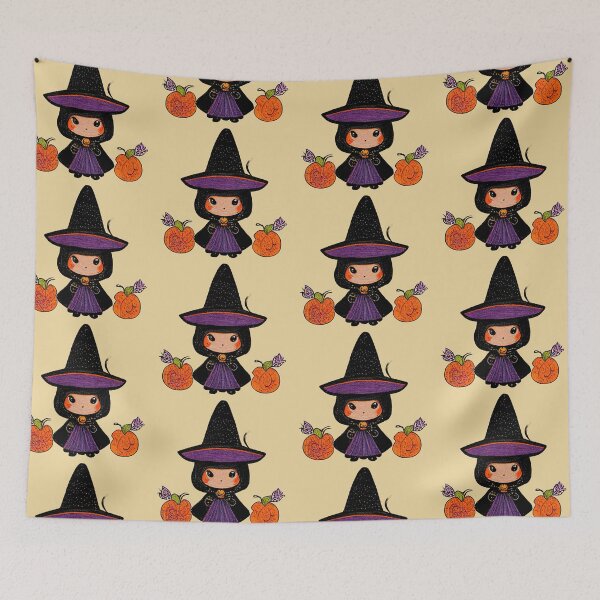 Item preview, Cute halloween witch designed and sold by Chillapy.