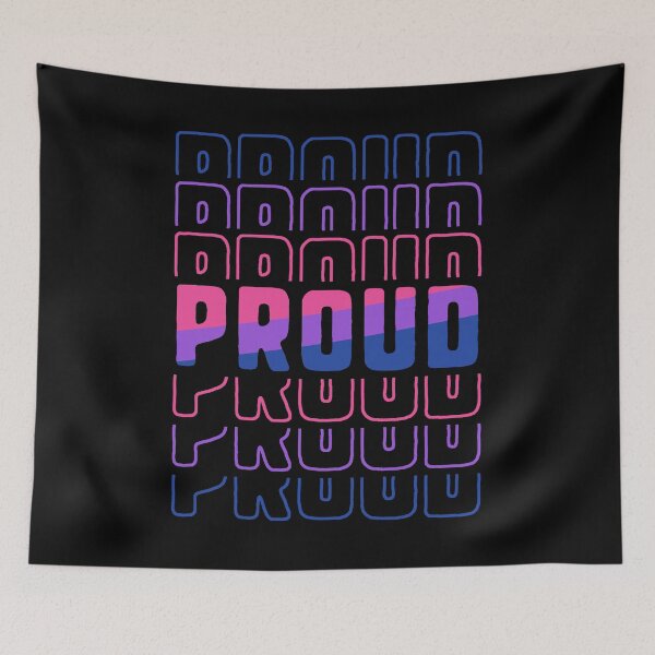Item preview, Proud Bisexual LGBTQIA Pride Month Pride Flag LGBT designed and sold by QueenOfPrint.