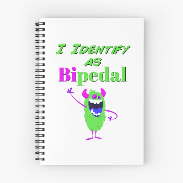 Item preview, Funny I Identify As Bipedal Green and Pink Monster 2 for Halloween designed and sold by podguy.