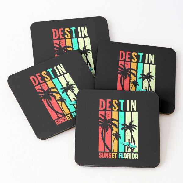 Item preview, Destin Retro Sunset Florida designed and sold by Pearl67.