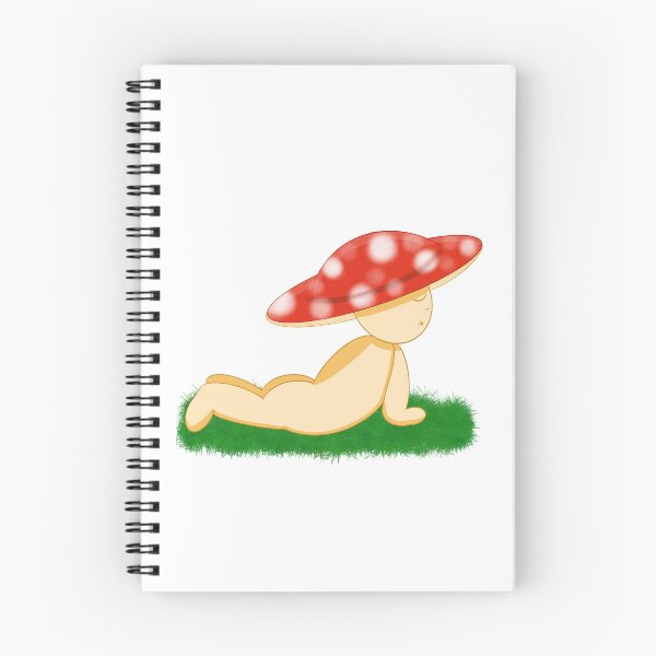Item preview, Mushroom Child Pose designed and sold by Redheadshiitake.