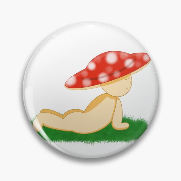 Item preview, Mushroom Child Pose designed and sold by Redheadshiitake.