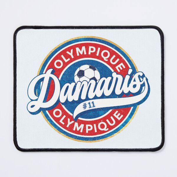 Item preview, Damaris Olympique Lyon Football Badge (round) designed and sold by Numero14.