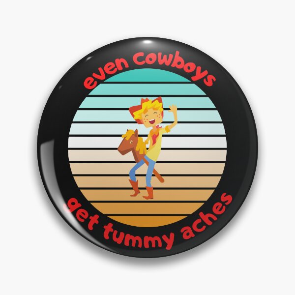 Artikelvorschau, Auch Cowboys bekommen Bauchschmerzen entworfen und verkauft von ProjectOfColor.
