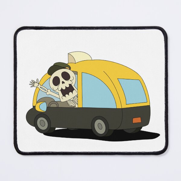 Item preview, Chibi Halloween Town Taxi Driver Benny Skeleton designed and sold by Doing my best.