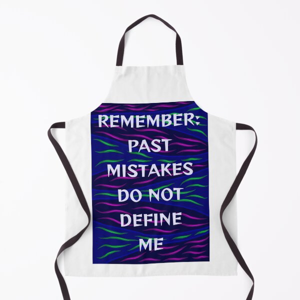 Item preview, Radical Feminist Humanist Quote - Remember Past Mistakes Don't Define Me designed and sold by LethalPixieDust.