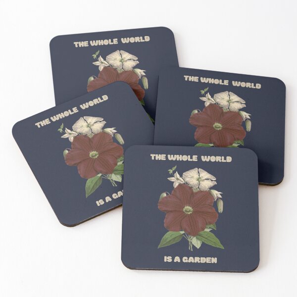 Item preview, THE WHOLE WORLD IS A GARDEN designed and sold by netdota.