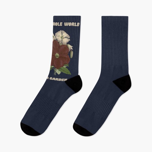 Item preview, THE WHOLE WORLD IS A GARDEN designed and sold by netdota.