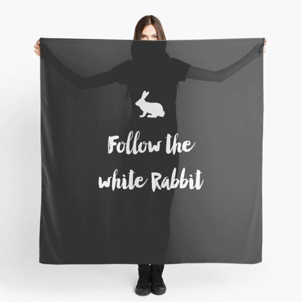 Follow the white rabbit Scarf