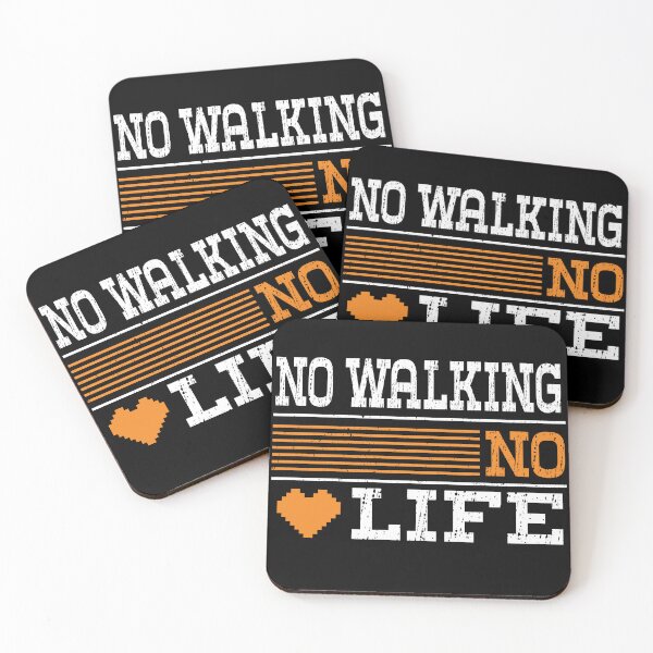 Item preview, No WALKING No Life, diseño divertido para WALKING Lover designed and sold by LOGPRO.