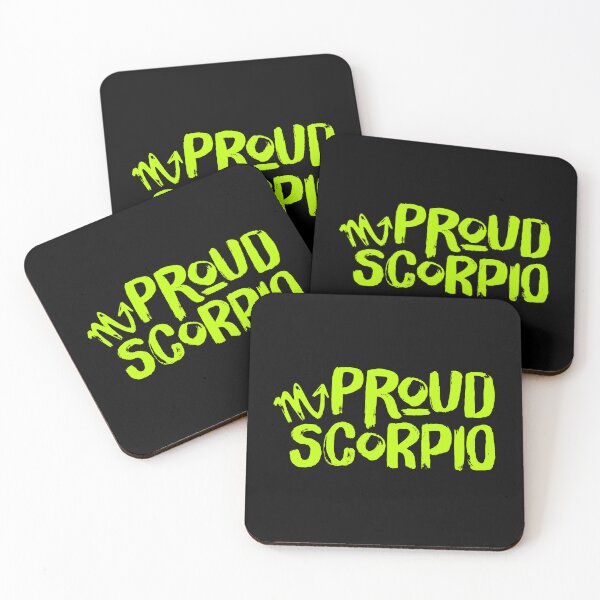 Item preview, Proud Scorpio, Zodiac birthday, scorpio star sign, November scorpio, October scorpio designed and sold by Giovanni-c.