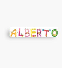 Alberto Canvas Print