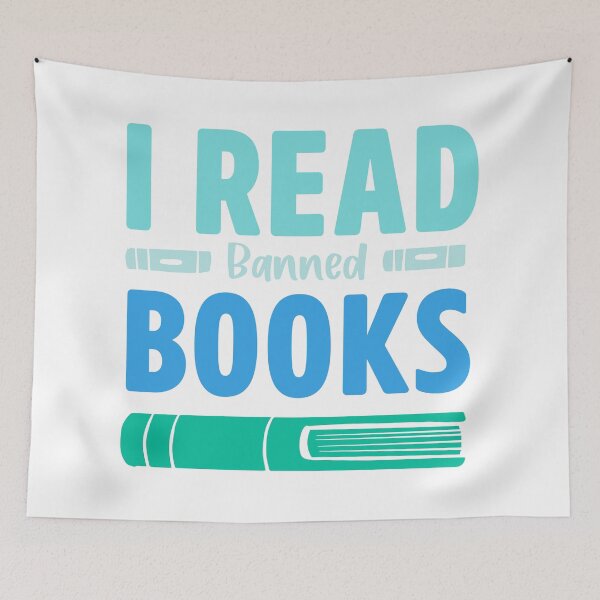 Item preview, I Read Banned Books  designed and sold by Timegraf.