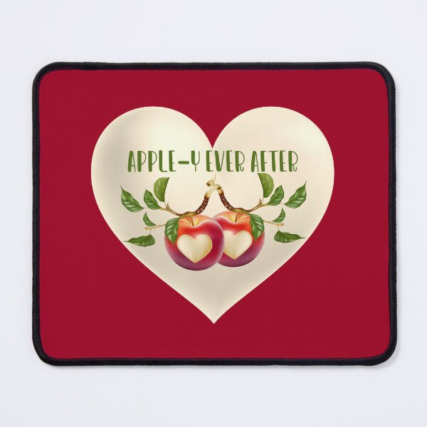 Artikelvorschau, Apple-Y Ever After! (mit Herz) entworfen und verkauft von PawsitiveMum.