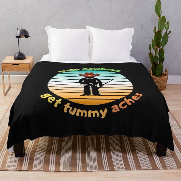 Item preview,  Even cowboys get tummy aches designed and sold by ProjectOfColor.