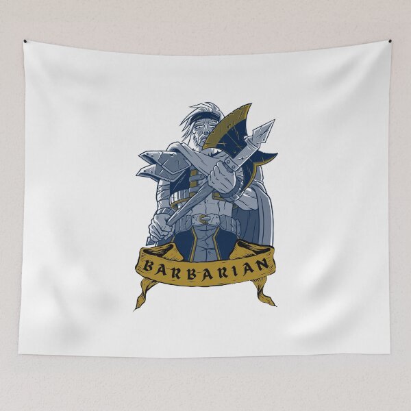 Item preview, Barbarian with Ax - DnD/Fantasy designed and sold by Ericnaitor.