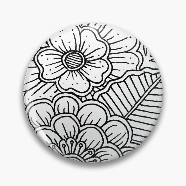 Item preview, Flower Doodle designed and sold by OakandtheIvy.