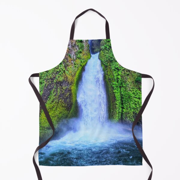 Item preview, Bright Gushing Falls - Waterfalls and Nature designed and sold by MistyMorningsOR.