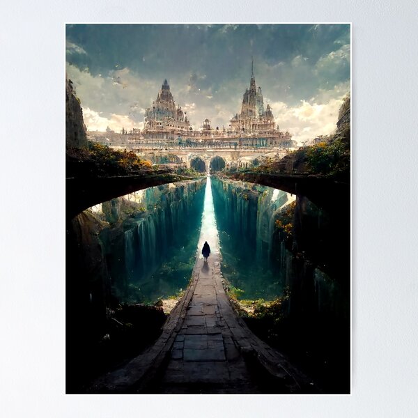 Item preview, Magical Waterfall Kingdoms designed and sold by TheHouseMaster.