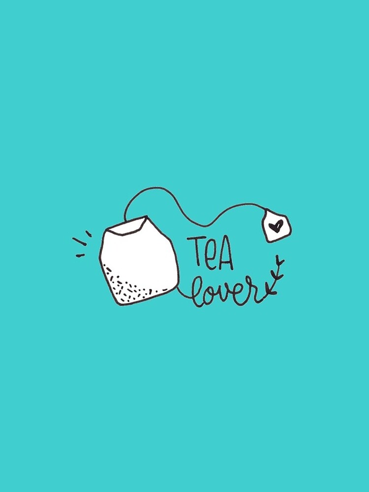 Tea Lover - Minimalist drawing by mirunasfia