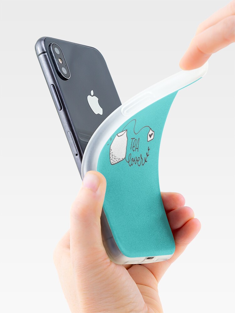Alternate view of Tea Lover - Minimalist drawing iPhone Case & Cover