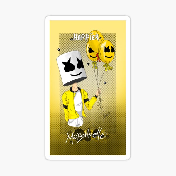 Item preview, Marshmello-Happier designed and sold by illustreArt.