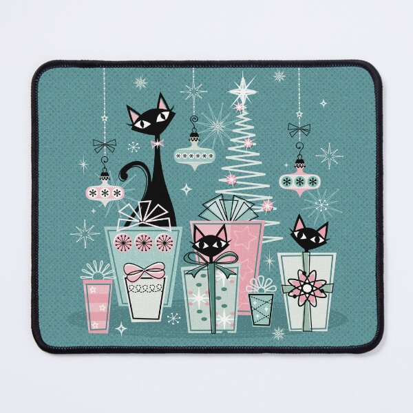 Item preview, Vintage Kitty Christmas II ©studioxtine designed and sold by studioxtine.