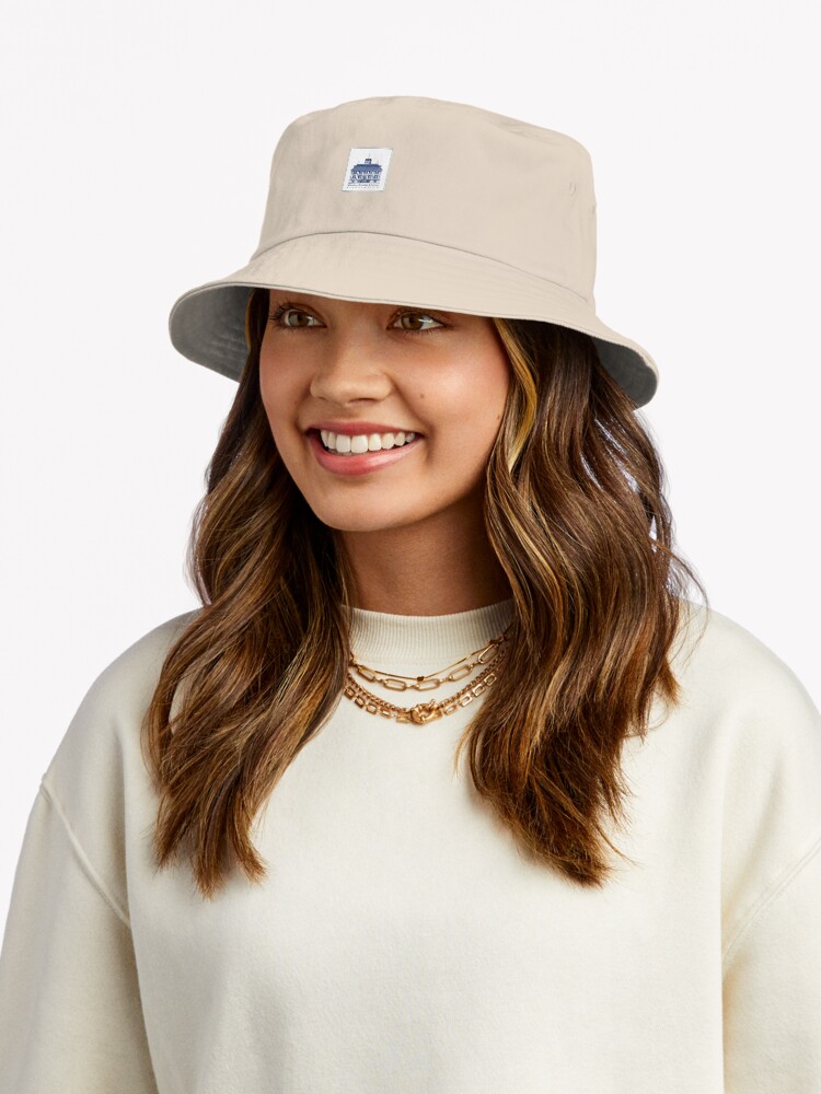 Thumbnail 5 of 6, Bucket Hat, SEH Square Logo designed and sold by Shirley-Eustis.