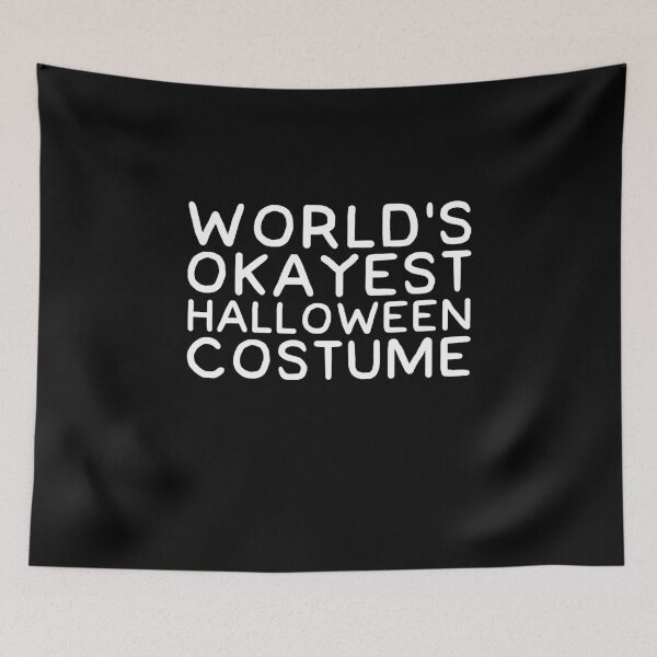 Item preview, World's okayest halloween costume designed and sold by alexmichel91.