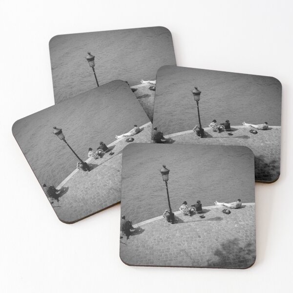 Item preview, Paris, on a sunny day evening  over the  "Quais de Seine"   designed and sold by PhotogalleryCJ.