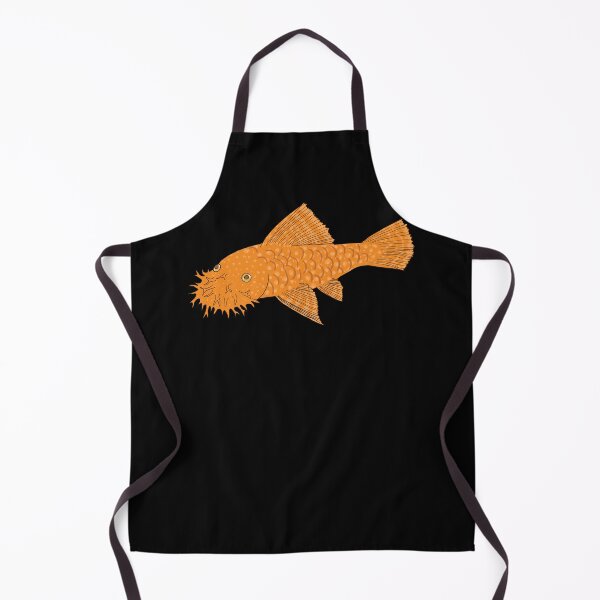 Item preview, Super Red Bristlenose Pleco - Spicy Cheeto Flavor - Black Background designed and sold by ReverendMothman.
