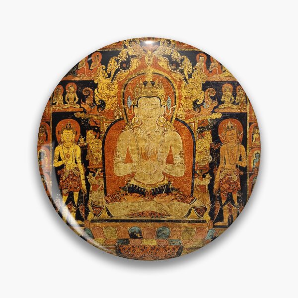 Item preview, Mandala 133 Cosmic Buddha Vairochana 4 designed and sold by GuyBlank.