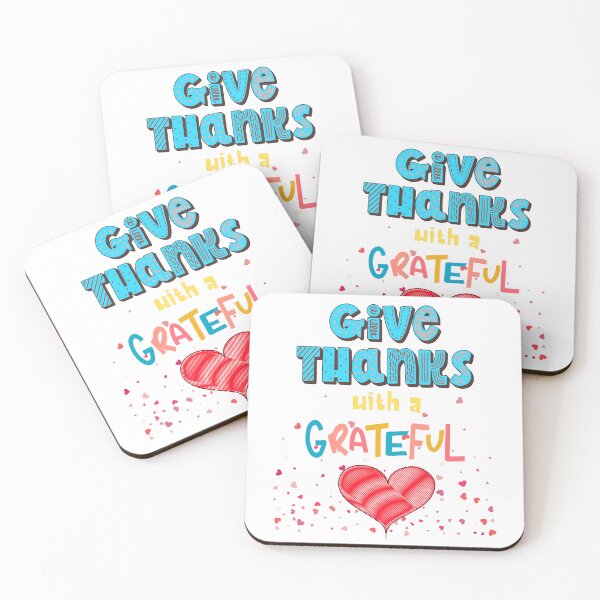 Item preview, Give thanks with a grateful heart | Thanksgiving quotes and sayings | gifts for thanksgiving lovers designed and sold by ThanksVibe.