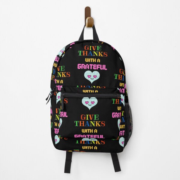 Item preview, Give thanks with a grateful heart | Thanksgiving quotes and sayings | gifts for thanksgiving lovers designed and sold by ThanksVibe.