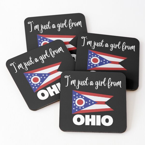 Item preview, I’m just a girl from Ohio- State pride design for women and girls designed and sold by DesignsByDaddy.