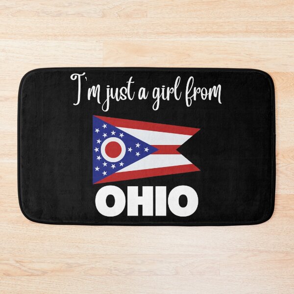 Item preview, I’m just a girl from Ohio- State pride design for women and girls designed and sold by DesignsByDaddy.